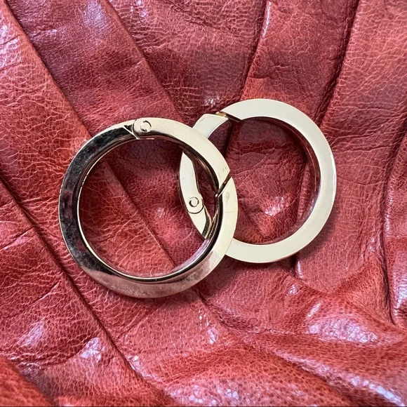 Treesje Dual Strap Tobacco Brown Leather Satchel Handbag - Picture 15 of 16